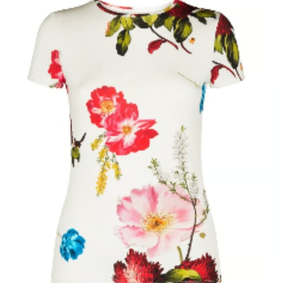 NWT Ted Baker London Dililah Berry Sundae Short Sleeve Fitted Tee - Picture 6 of 6